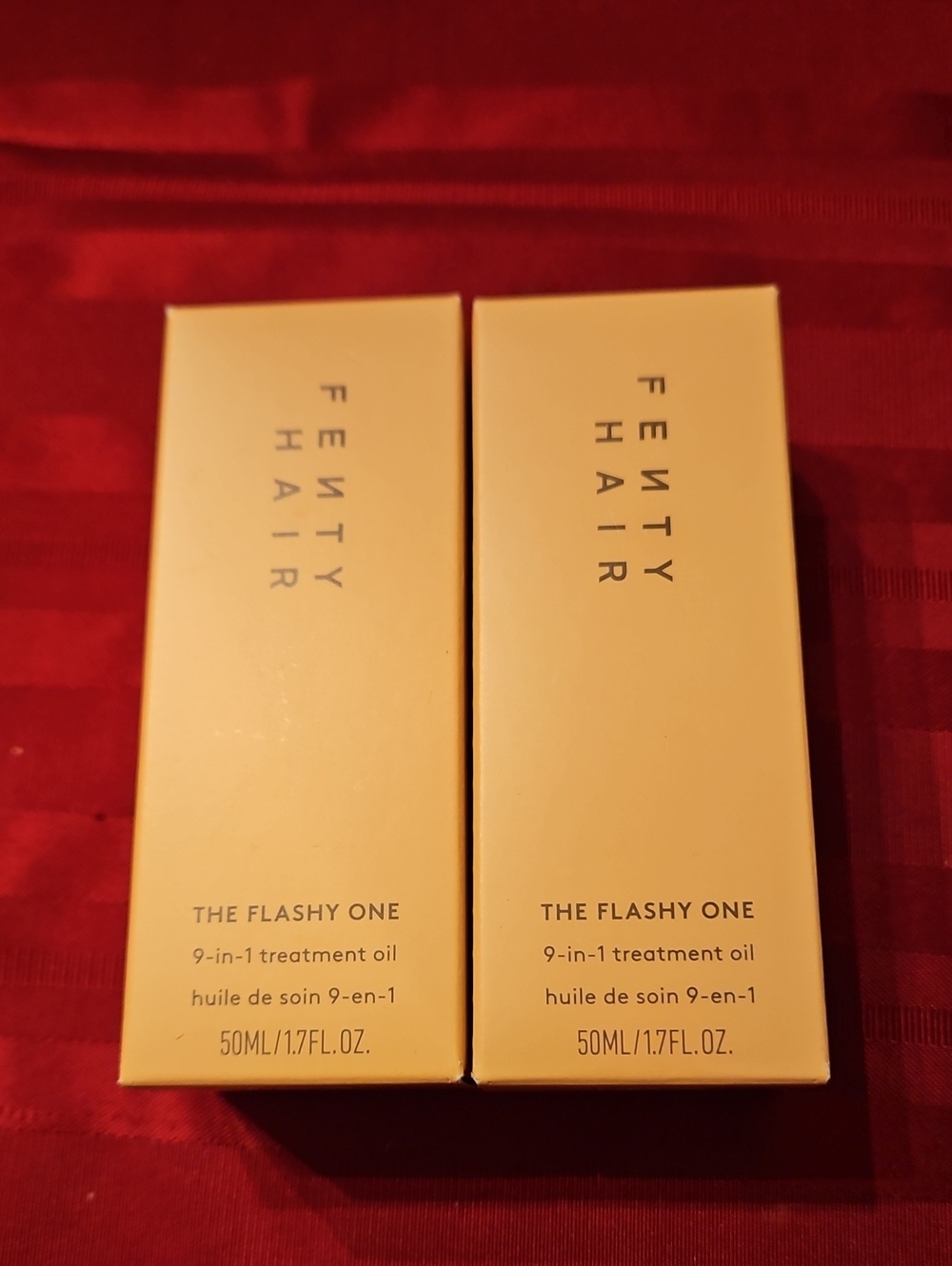 2 x Fenty Beauty The Flashy One 9-in-1 Treatment Oil - Yellow